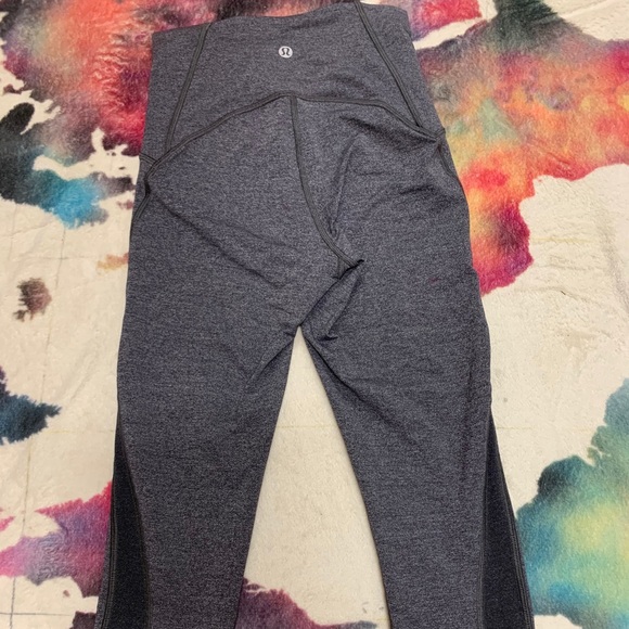 heathered black lululemon